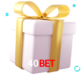 Receba seus bônus de boas-vindas no 40Bet