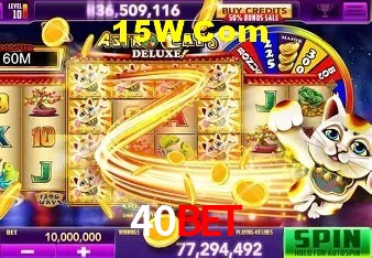 Promoção Relâmpago 40Bet