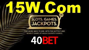 40Bet: Jogos de Caça-Níqueis-Altas Recompensas, Roleta-Velocidade, Blackjack-Desafios Máximos