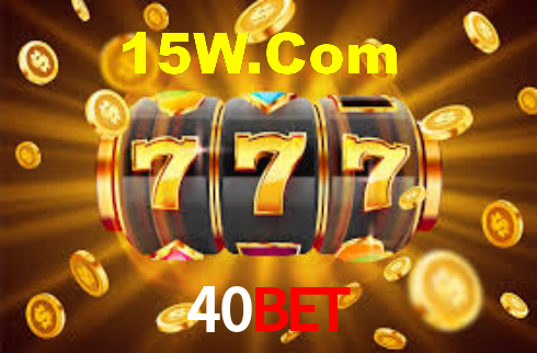 Interface do App 40Bet